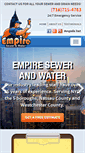 Mobile Screenshot of empiresewerandwater.com